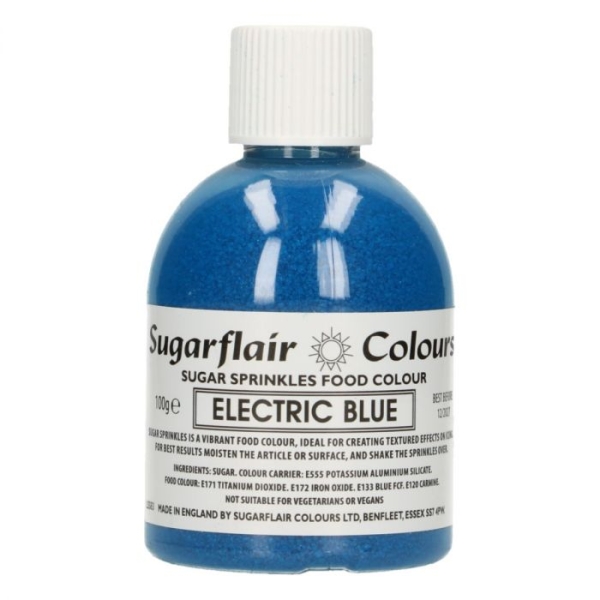 Zucker Sprinkel - Electric Blau